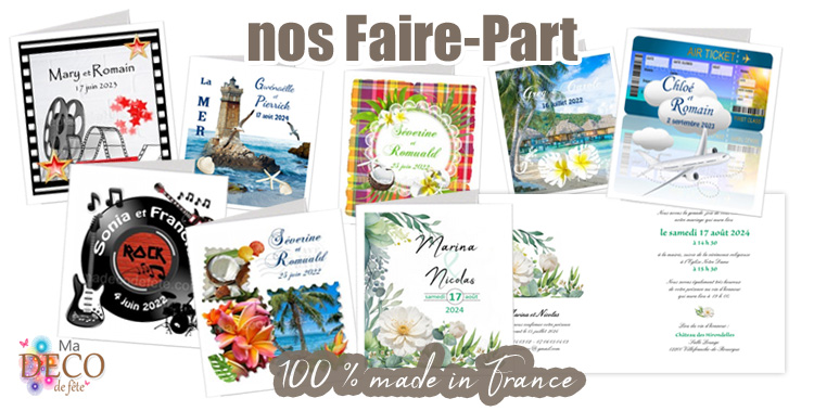 faire-part en promotion
